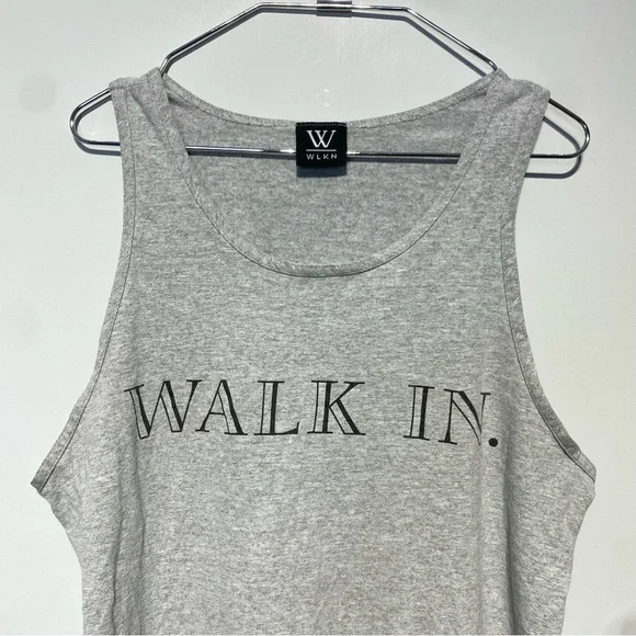 🛍️4 for 20$ / WLKN Tank Top / Grey / L - Picture 2 of 7